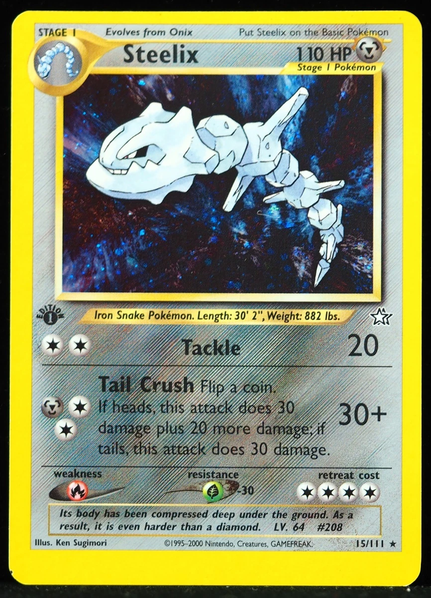 Steelix 15/111 Neo Genesis for sale | eBay
