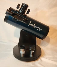ORION FUNSCOPE TABLE TOP TELESCOPE 76mm (3") WITH 2 LENSES 9MM & 20MM WORKING