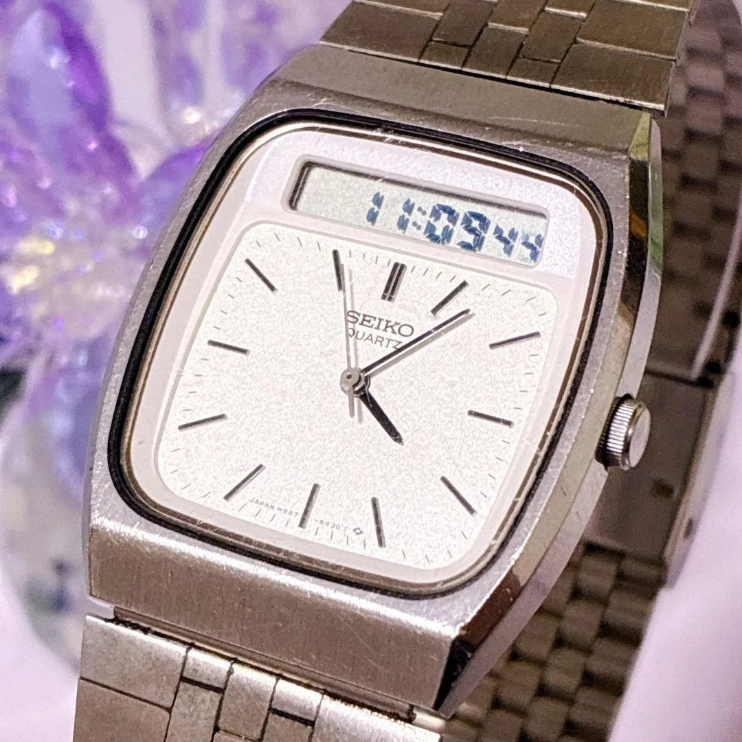 Preços baixos em Relógios de pulso Quadrado Seiko Analógico e