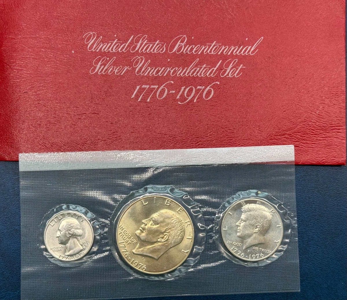 未曾流通银色1976 美国硬币铸币厂套装| eBay