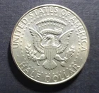 1967 U.S.A. Kennedy Half Dollar 40% Silver-Clad 50 Cent Coin XF