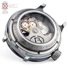 Sapphire Glass Back for Vostok Amphibia Watch 20 ATM DIVER Stainless Back Modding