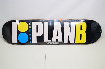 Plan B Skateboard Deck Team OG Neon 8''