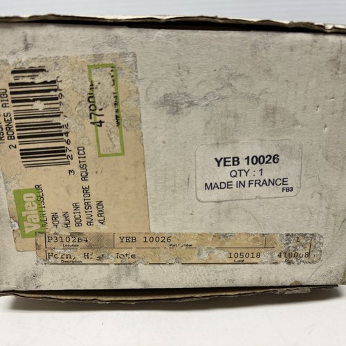 Volvo 9169550 1998-2000 V70 Alto Nota Tono Bocina Sonido - Mixo TR99 - Nuevo - Imagen 7 de 7