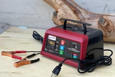 50Amp Engine Starter Boost Battery Charger Maintaner 12Volt AGM w/Auto Shut Off