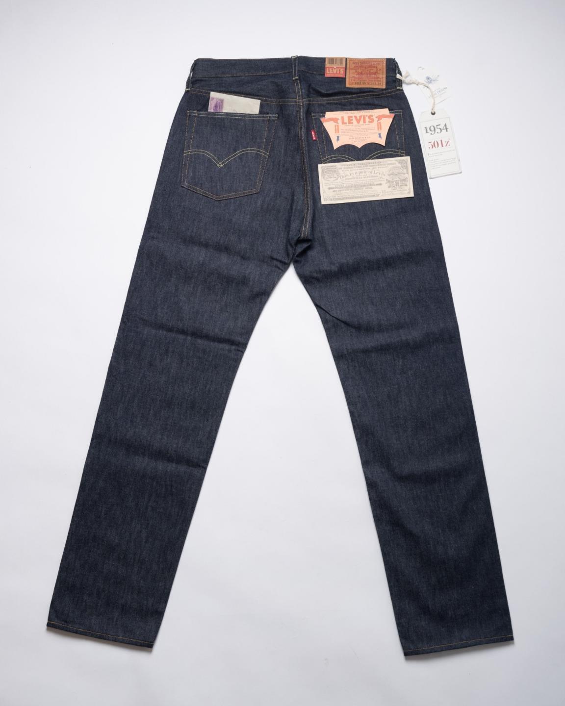 $395 Levi's Vintage Clothing LVC 1954 501Z Selvedge Jeans Men's Size 28x34