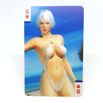 Christy 8 heart DEAD OR ALIVE 5 Ultimate Playing Cards KOEI TECMO PS3 BOX360