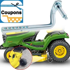 AM138220 136329 Left Hand Rear Mower Deck Gage Wheel Arm for John Deere X300