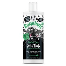 Bugalugs Dog Breath Freshener Dental Water Additive 490ml Plaque Tartar Solution
