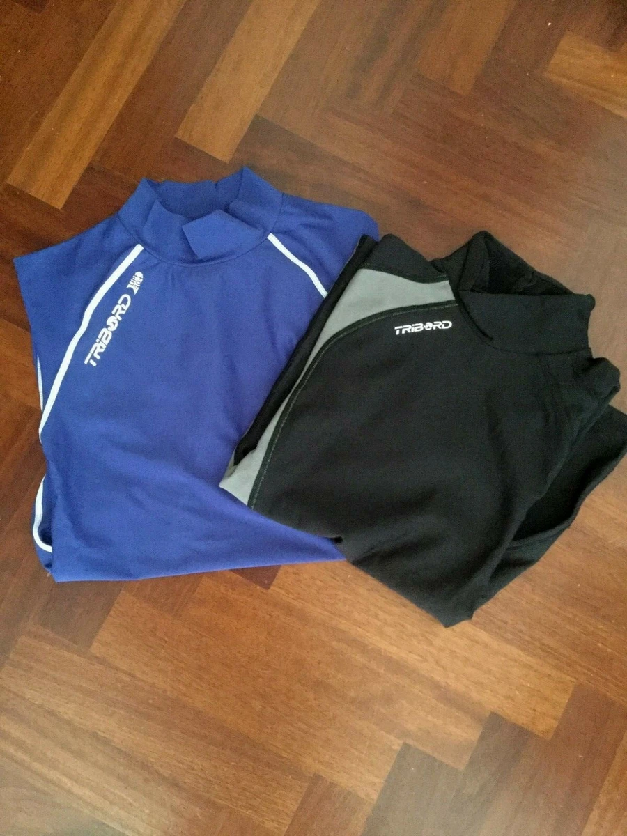 Camisetas Decathlon tribord UPF40 Rash Sol L mina Camisa Stratermic Edad 13 14