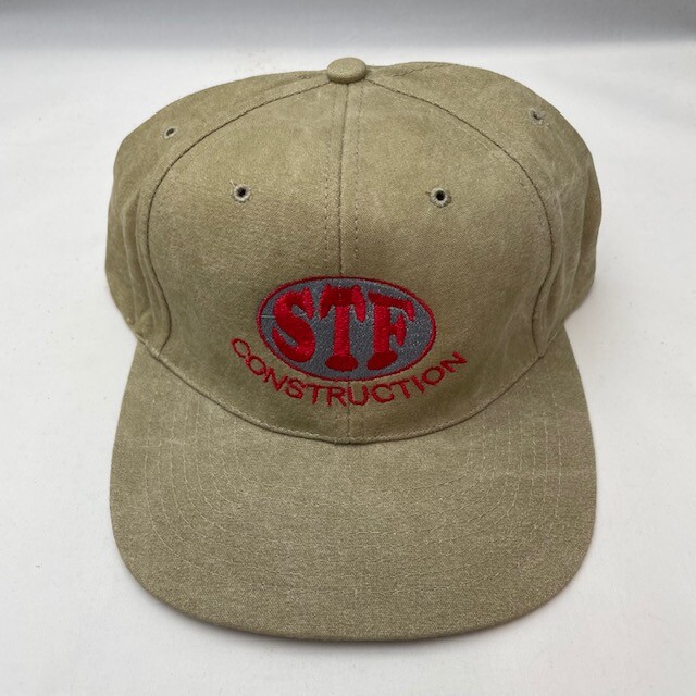 STF Construction Hat Ball Cap Adjustable Buckle O… - image 1