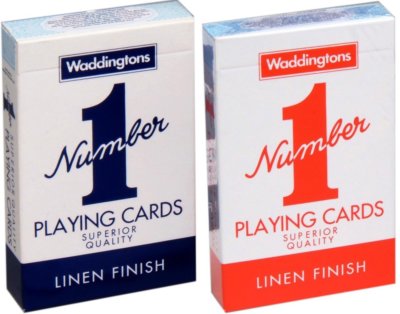 Waddingtons ''Number 1'' Spielkarten 2er Pack