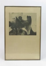 Framed & Numbered 47/50 Print Gravure de Christine Boumeester 15.5" x 22.5"