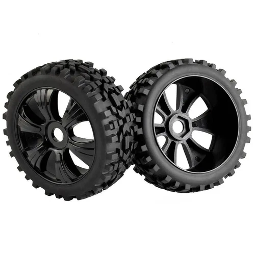 4pcs 1/8 Rc Buggy Off-Road Wheels & Tires Set For Kyosho Inferno Neo - Mp9 Hsp - Picture 12 of 18