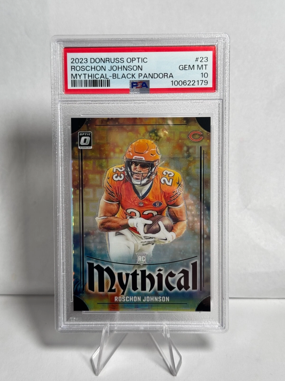 Roschon Johnson Panini Donruss Optic Mythical #23 Black Pandora