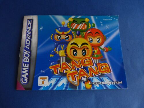 Game Boy Advance - Instruction booklet - Mode d'emploi du jeu Tang Tang - Photo 1/2