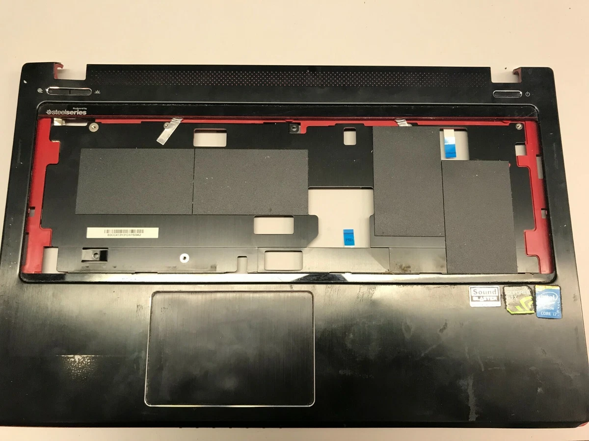 Repose-poignée / Topcase Avec Touchpad Pour MSI MS-16GH – Noir, Occasion