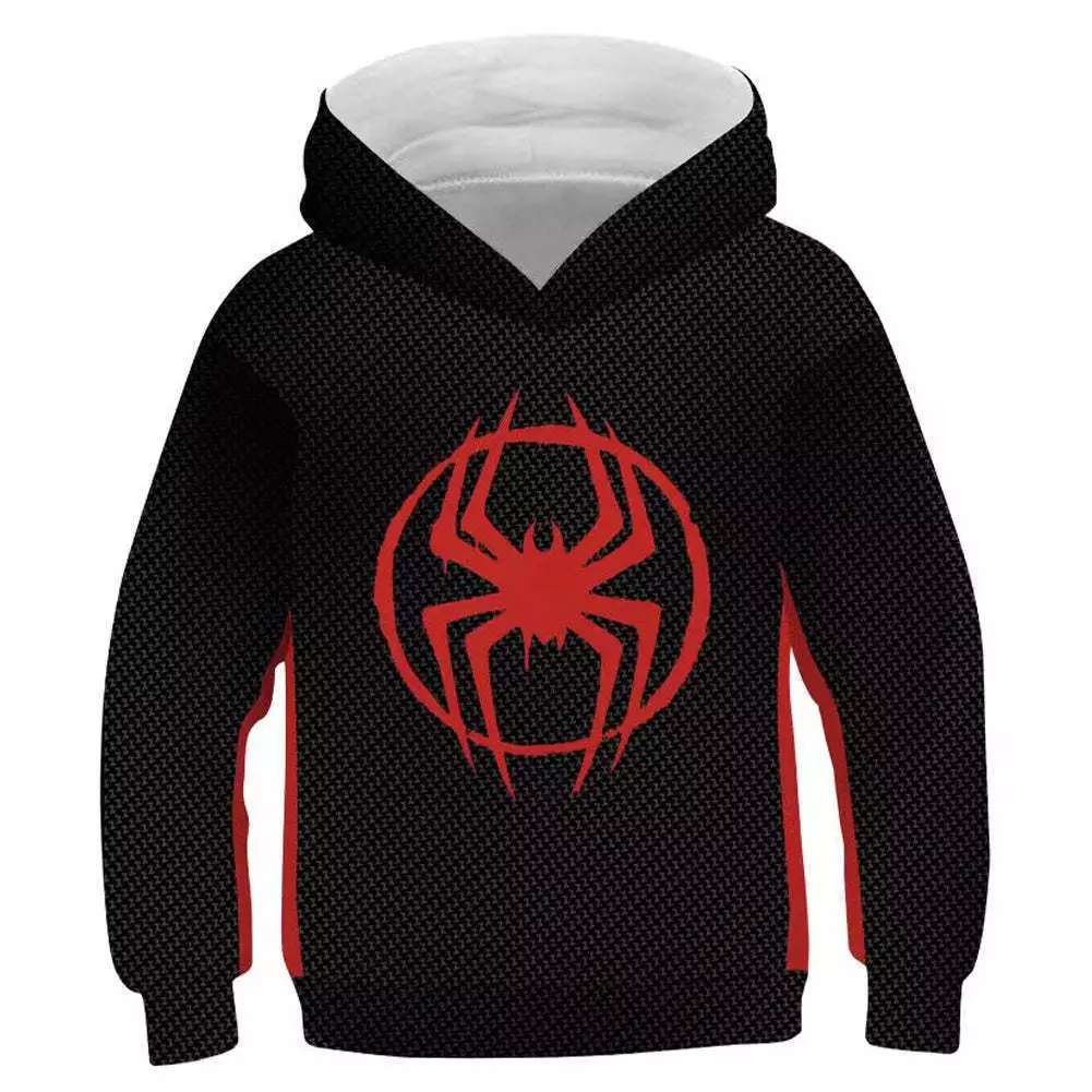 Girls sales spiderman hoodie