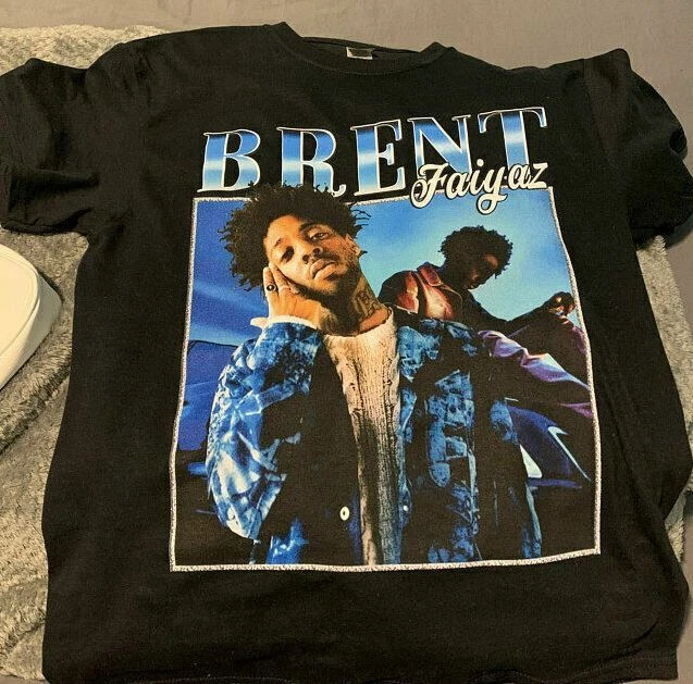 Brent Faiyaz Rock Band 90S Rap T-Shirt - T-shirts Low Price