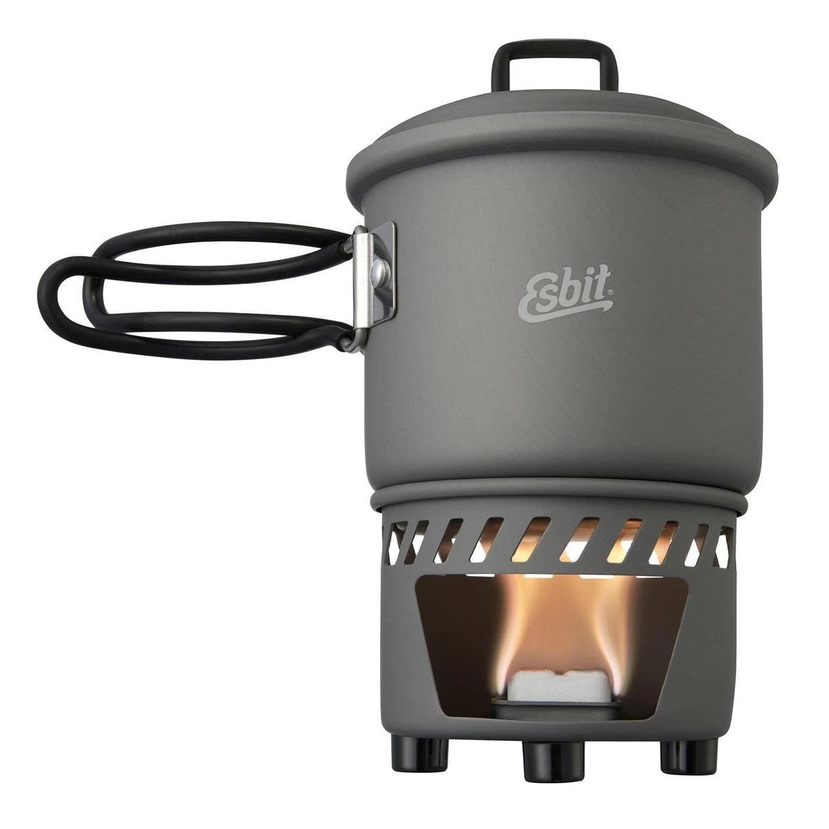 ESBIT Brand Cooking set solid fuel stove camping survival water food  heating | eBay