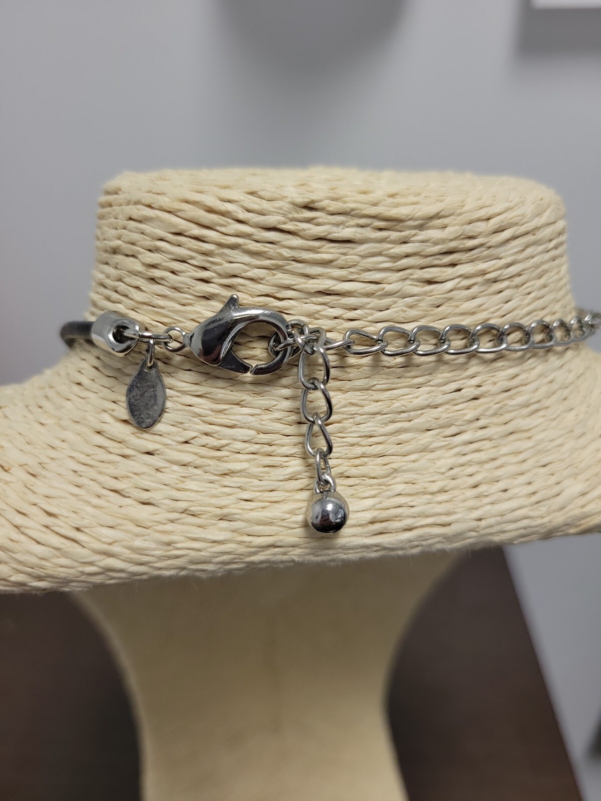 Chico's Dramatic Black and Silver Tone Disk Clust… - image 6