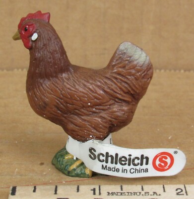 Schleich 13128 Chicken Hen *Retired/Farm Life/NWT*