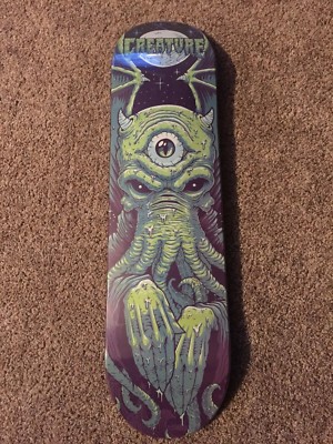 Creature Skateboards Limited Edition Rise of Cthulu Deck with Pancho Rare