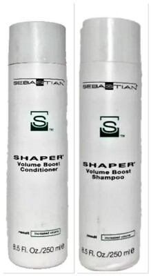 2 pc Combo Sebastian Shaper Volume Boost Shampoo & Conditioner 8.5 oz e  (31/41)