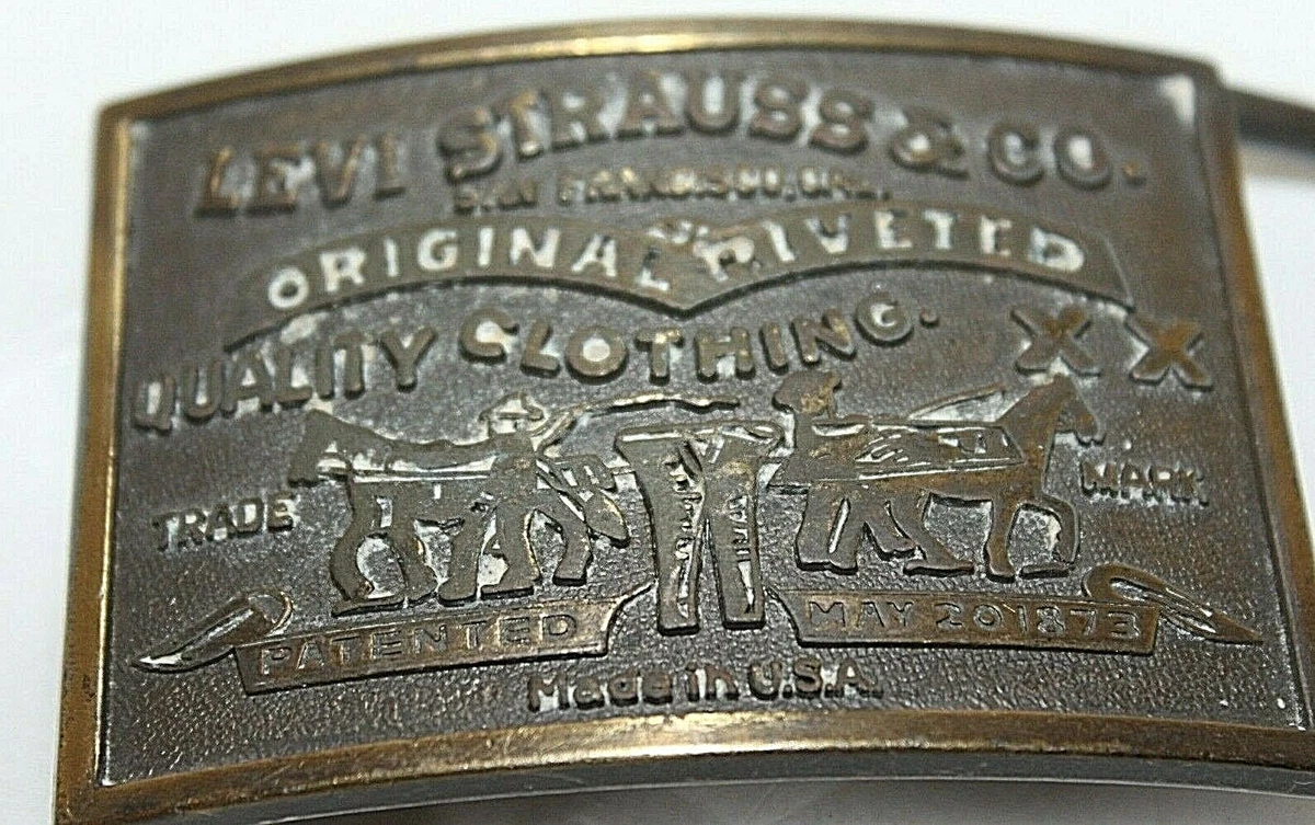 Levi Strauss Co. San Francisco CAL Original Riveted Quality Clothing XX