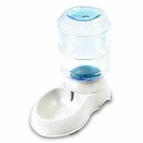 Zone Tech Automatic Self Dispensing Gravity Pet Feeder Waterer 3.7 Liters 