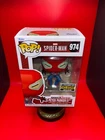 NEW Funko Pop! Marvel Peter Parker Velocity Suit 974 - EE EXCLUSIVE w/ Protector