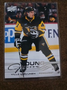 2025-26 Upper Deck Young Guns Ville Koivunen Rookie Pittsburgh Penguins #233