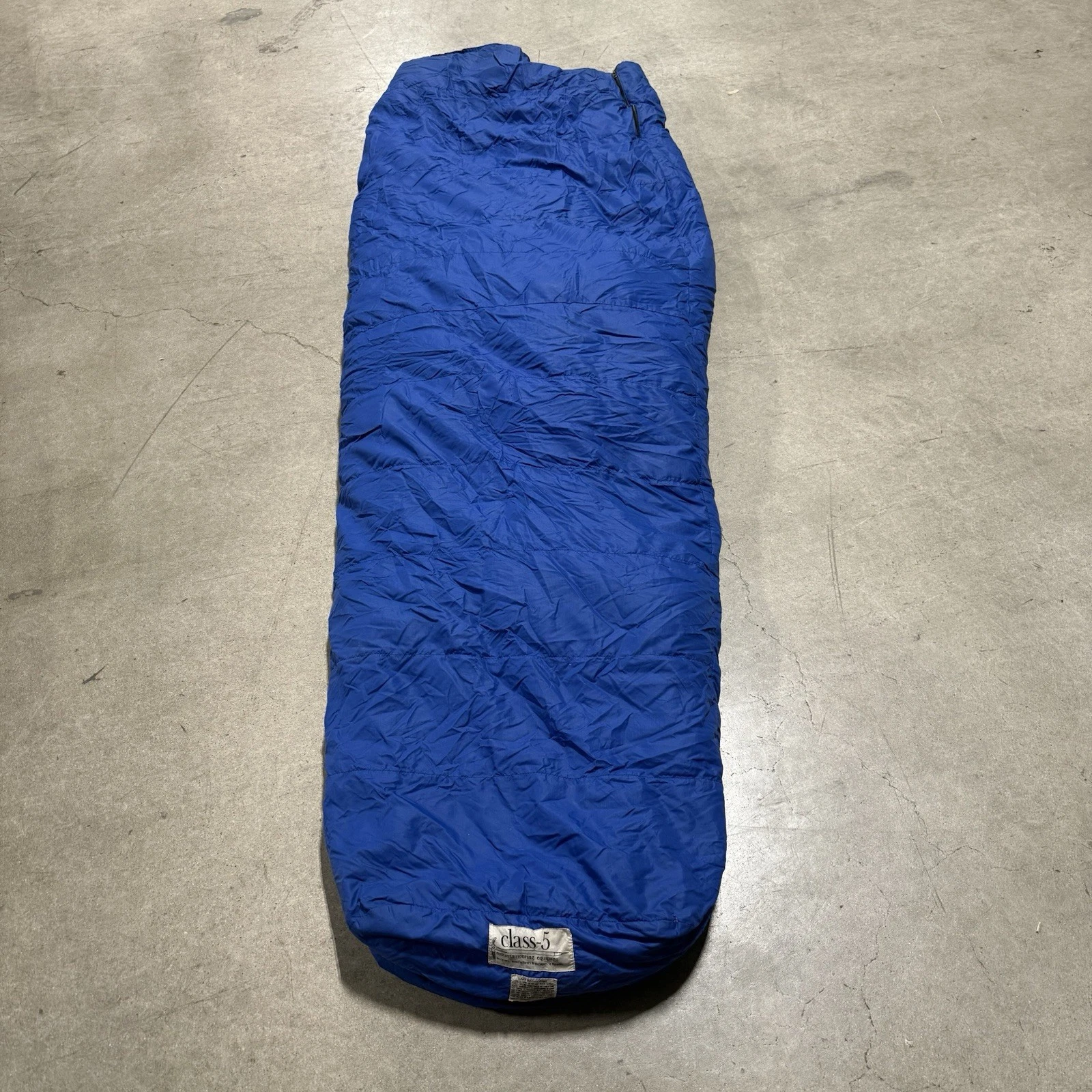 Vintage *RARE* class-5 mountaineering equipage Down Blue