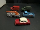 MATCHBOX LESNEY LOT OF FIVE MODELS INC VAUXHALL CRESTA--Y736