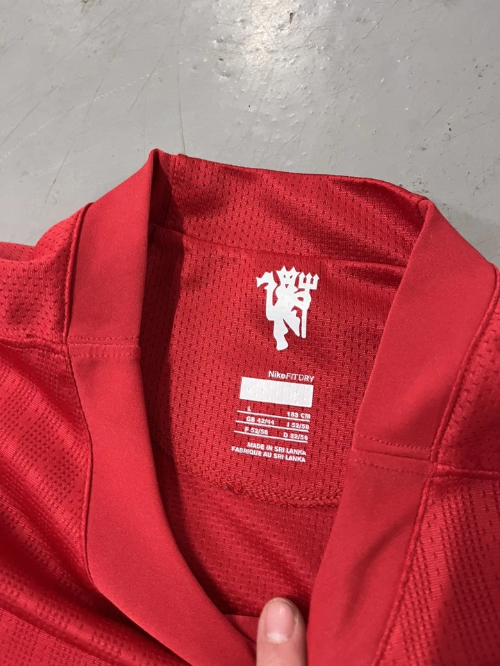 CAMISETA DE FÚTBOL LOCAL MANCHESTER UNITED 2007 2009 NIKE 237924-666 Talla L Foto 2 de 4