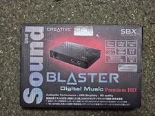 Creative Media USB Sound Blaster Digital Music Premium HD r2 SB-DM-PHDR2 used
