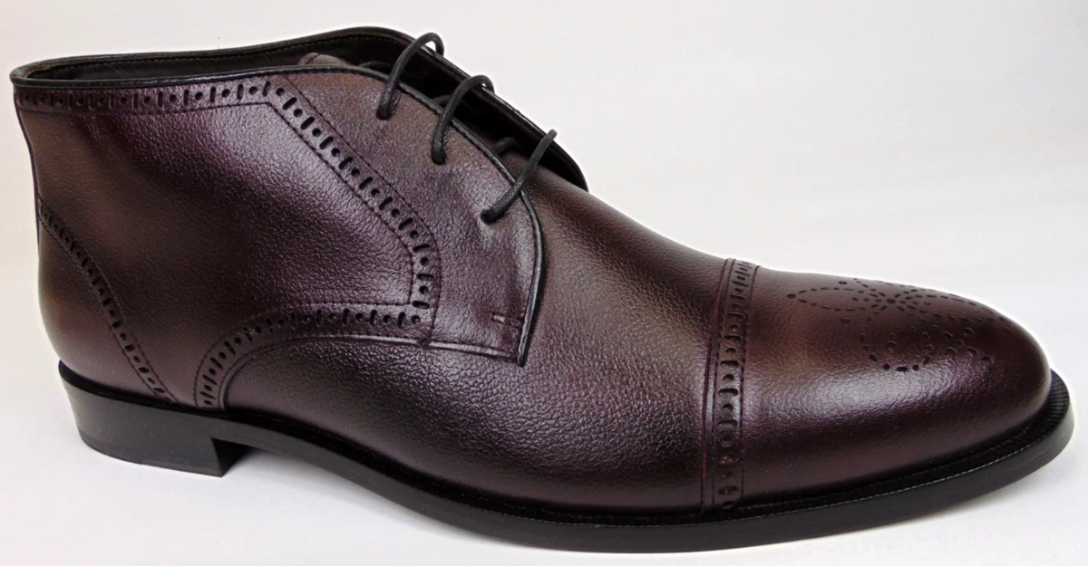 mens leather high top dress shoes products for sale Saanjh