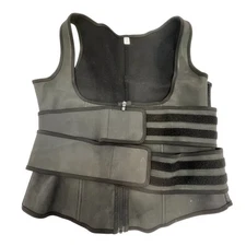 Unisex Sauna Sweat Vest Waist Trainer Size 4XL Sleeveless Slimming Body Shaper