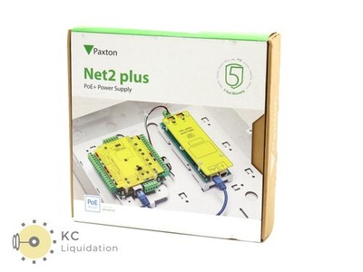 Paxton Net2 Plus 682-630-US Access Control System w/ PoE+ Power Supply Enclosure