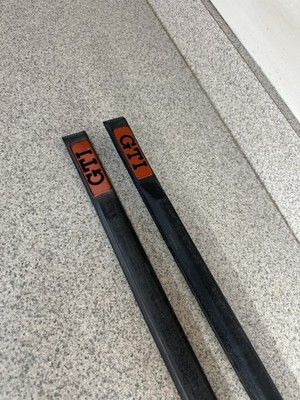 88-92 GTI Big Bumper G60 Spec Front Door Left & Right Side Molding Trim Plastic