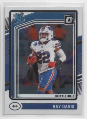 Ray Davis 2024 Donruss Optic Base Rated Rookie RC #283 Bills