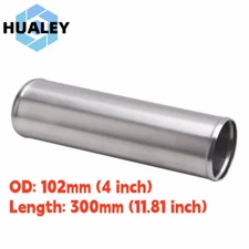 OD 4" inch 102mm Straight Aluminum Turbo Intercooler Pipe Piping Tubing L=300MM