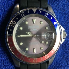 ** Promariner 21 Jewel Automatic Mens Dive Watch Very Unusual Face Color
