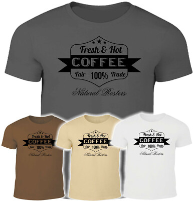 Herren T-Shirt Coffee Shop Oldschool Hot Rod Vintage Retro Diner US Car farbig