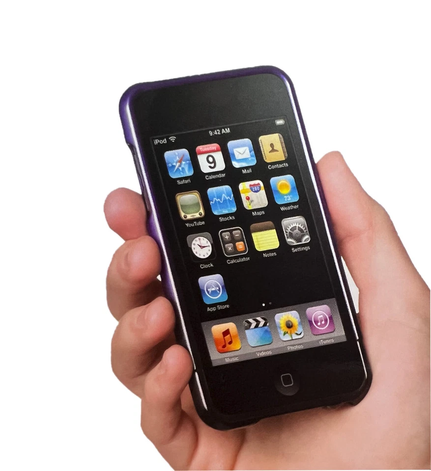 Conjunto Carcasa Rígida Cubierta Protectora Estuche Rígido para Apple iPod Touch 2da 3ª Generación Foto 3 de 4