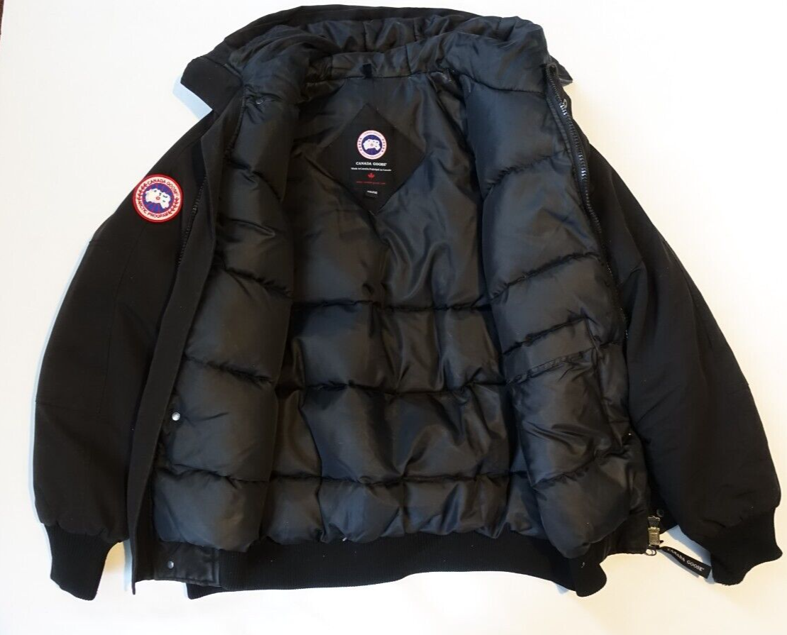 Canada Goose Bomber Jacket Mens Black, SIZE XXL/TTG eBay
