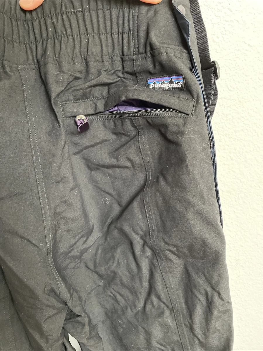 Vintage 2000’s Patagonia Mens Drop Seat Ski Snowboard Pants Overalls Bibs Sz 34