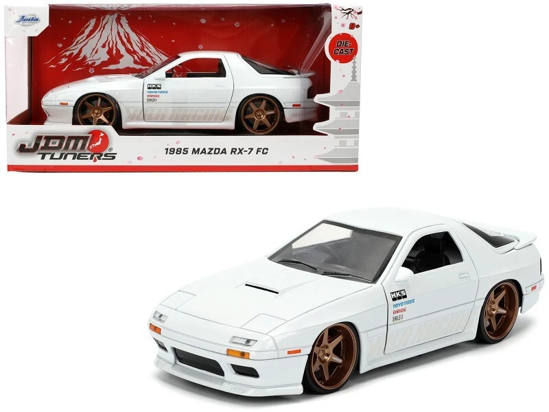 Jada Toys Mazda RX-7 Contemporary Manufacture Diecast Cars, Trucks