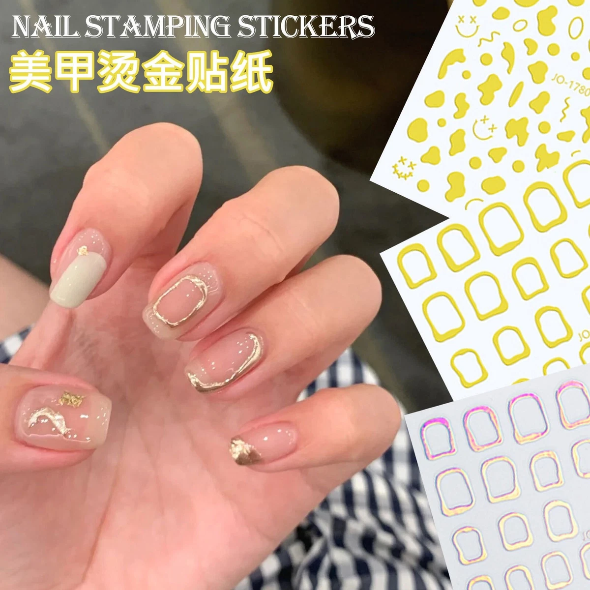 Christmas Mixed 3D Nail Art for Girls Nail Stickers - China Nail Stickers  and Nail Art Decoration Sticker price | Made-in-China.com