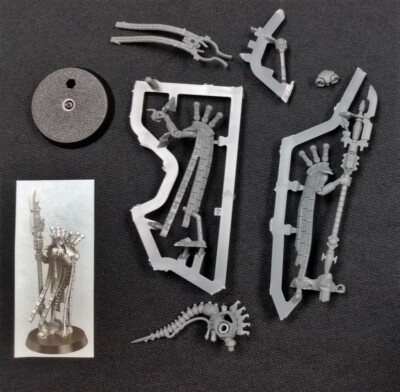 Warhammer 40k Necrons Plasmancer from Indomitus New on Sprue